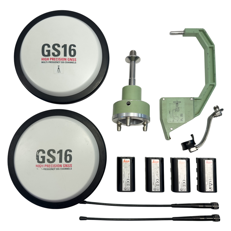 Leica Viva GS16 GNSS Base & Rover Receivers with CS20 Field Controller ...