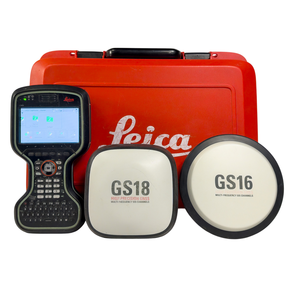 Gs16 Rover Leica Viva GS16 & GS18 GNSS Base & Rover Receivers with CS20 Field Con ...