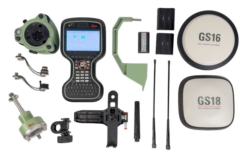 Gs16 Rover Leica Viva GS16 & GS18 GNSS Base & Rover Receivers with CS20 Field Con ...