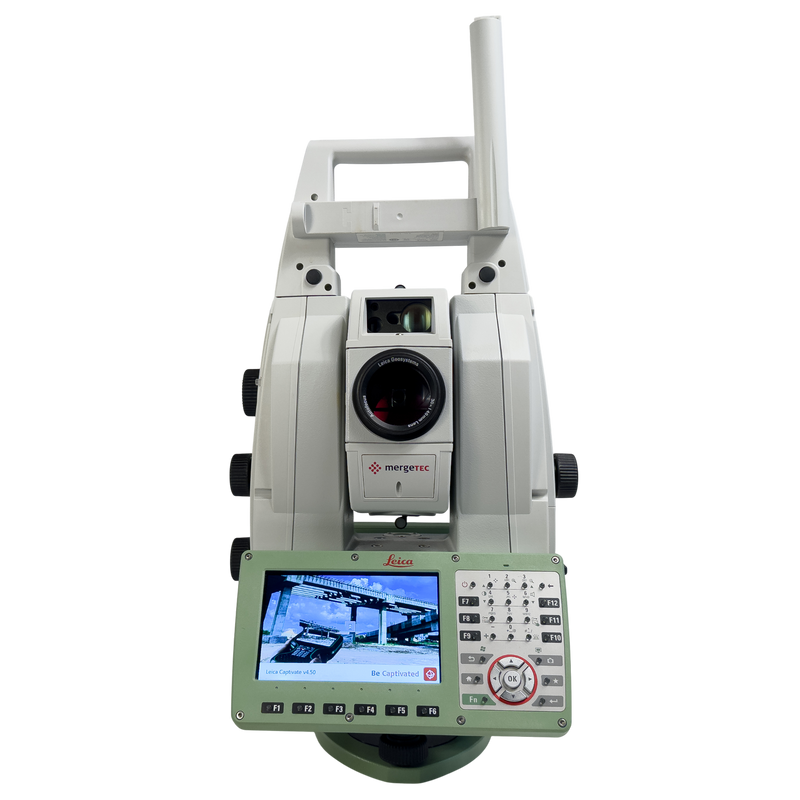 Leica Nova MS60 1" R2000 MultiStation & CS20 Field Controller Survey Kit