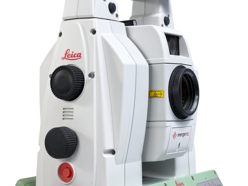 Leica Nova MS60 1" R2000 MultiStation & CS20 Field Controller Survey Kit