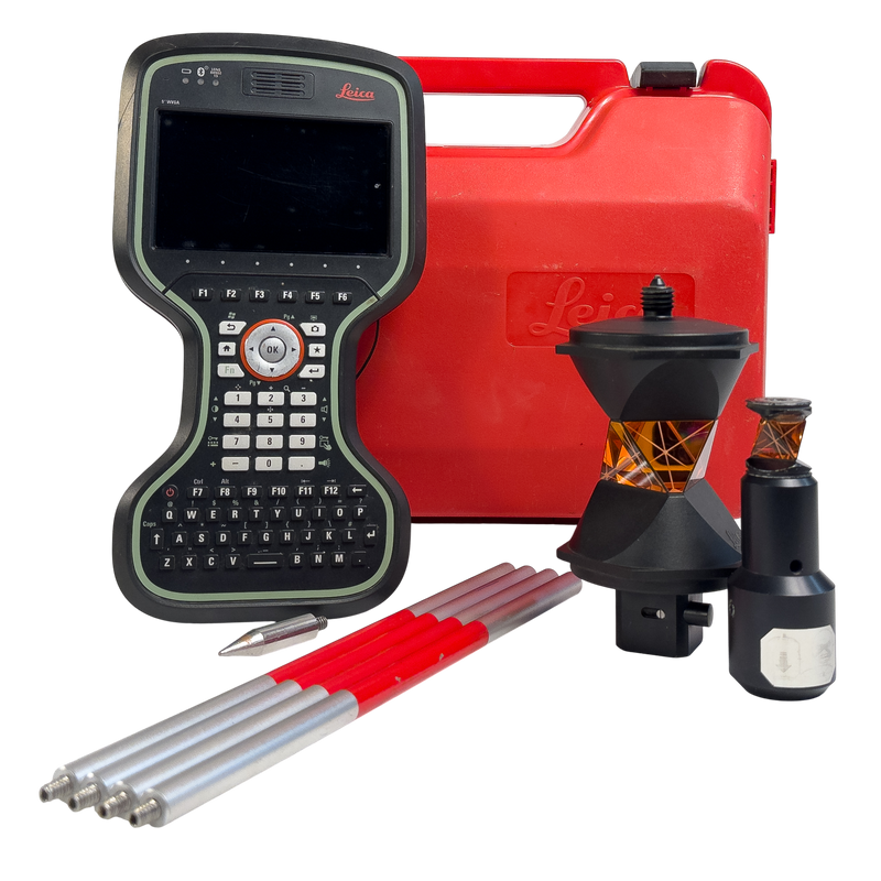 Leica Nova MS60 1" R2000 MultiStation & CS20 Field Controller Survey Kit