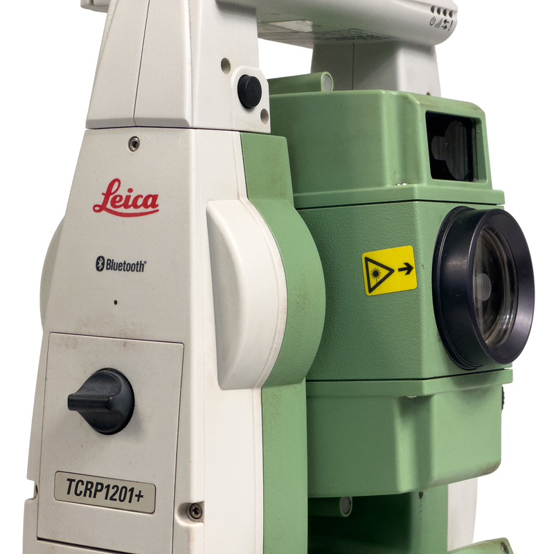 Leica TCRP1201+ 1" Robotic Total Station with RH15 Radio Handle