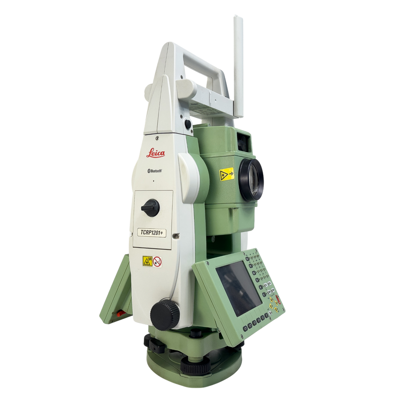 Leica TCRP1201+ 1" Robotic Total Station with RH15 Radio Handle