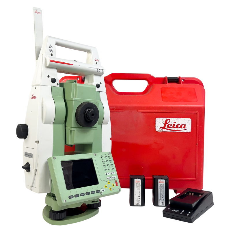 Leica TS12 P 3" R400 Robotic Total Station with RH16 Radio Handle