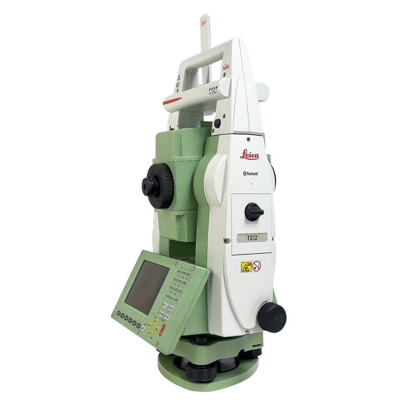 Leica TS12 P 3" R400 Robotic Total Station with RH16 Radio Handle
