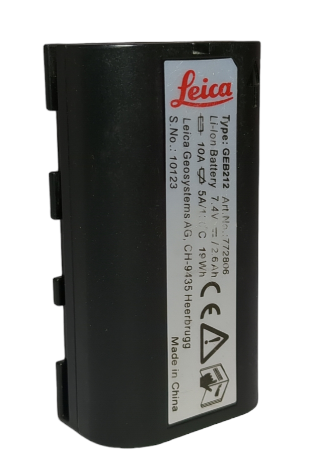 Leica GEB212 li-ion rechargeable battery